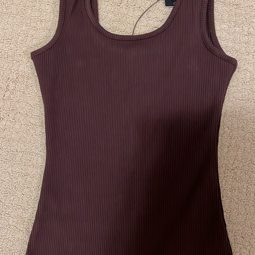 Chocolate brown snatched jumpsuit - Picture 5 of 5